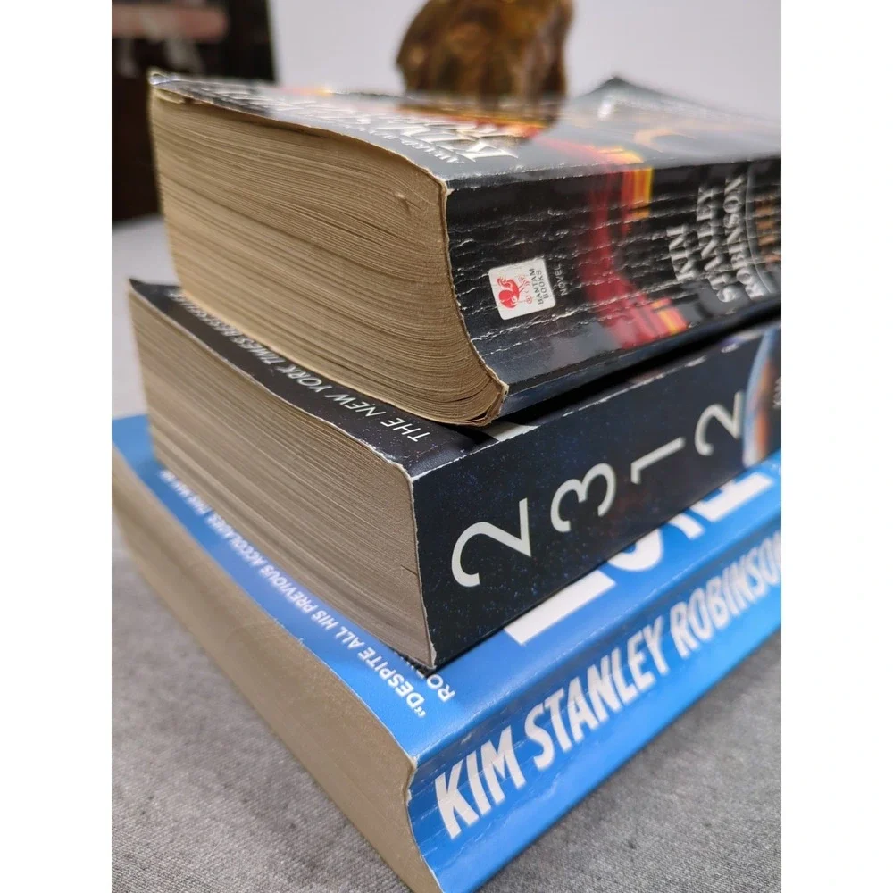 Kim Stanley Robinson The Years of Rice & Salt, 2312, Shaman, Lot of 3 Paperbacks
